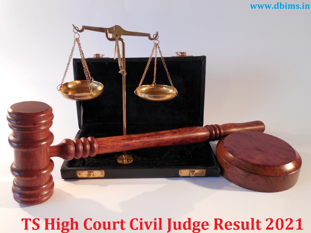 TS High Court Civil Judge Result 2021