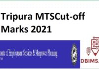 Tripura MTSCut-off Marks 2021