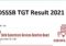 DSSSB TGT Result 2021