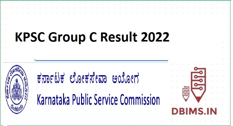 KPSC Group C Result 2022 