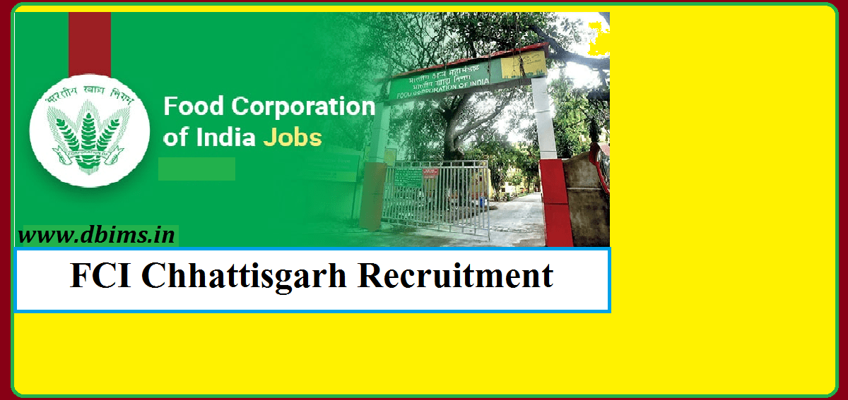FCI Chhattisgarh Recruitment