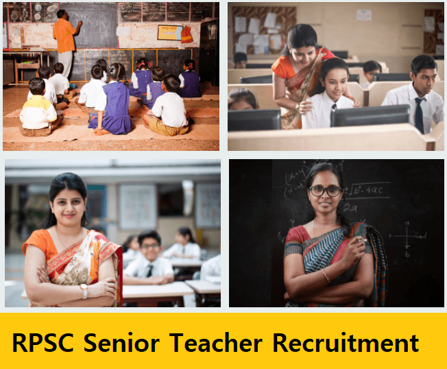 RPSC Senior Teacher Recruitment