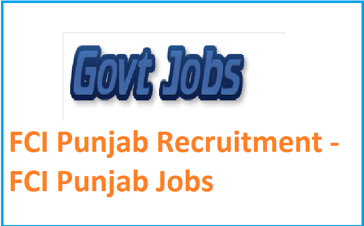 FCI Punjab Recruitment