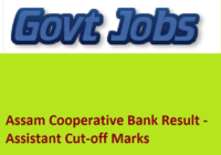 Assam Cooperative Bank Result